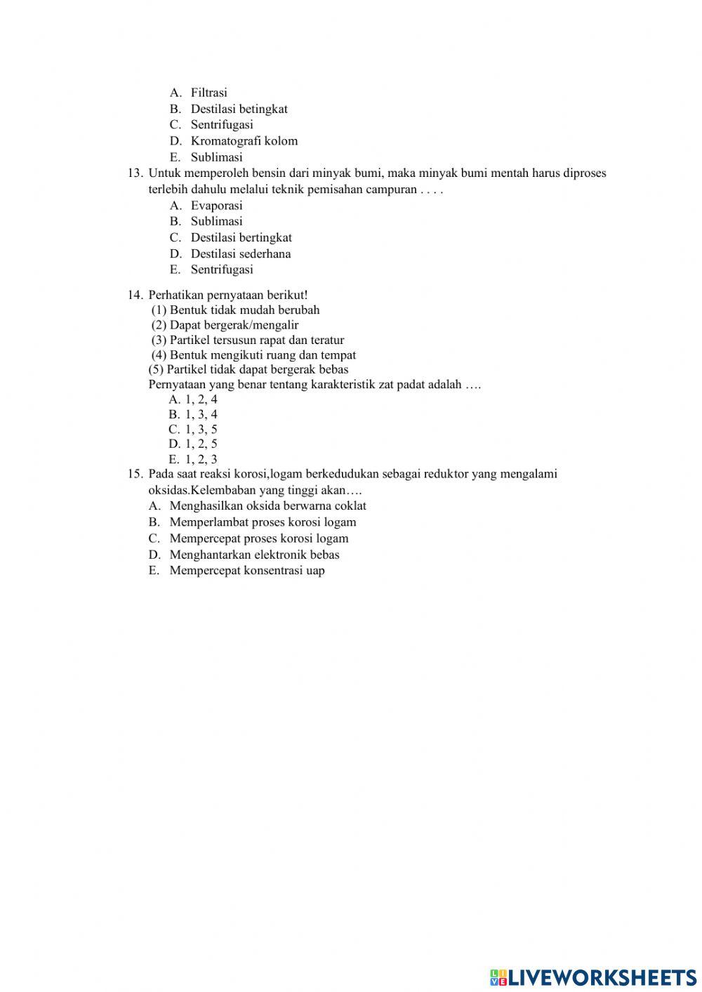 Ph zat dan perubahannya