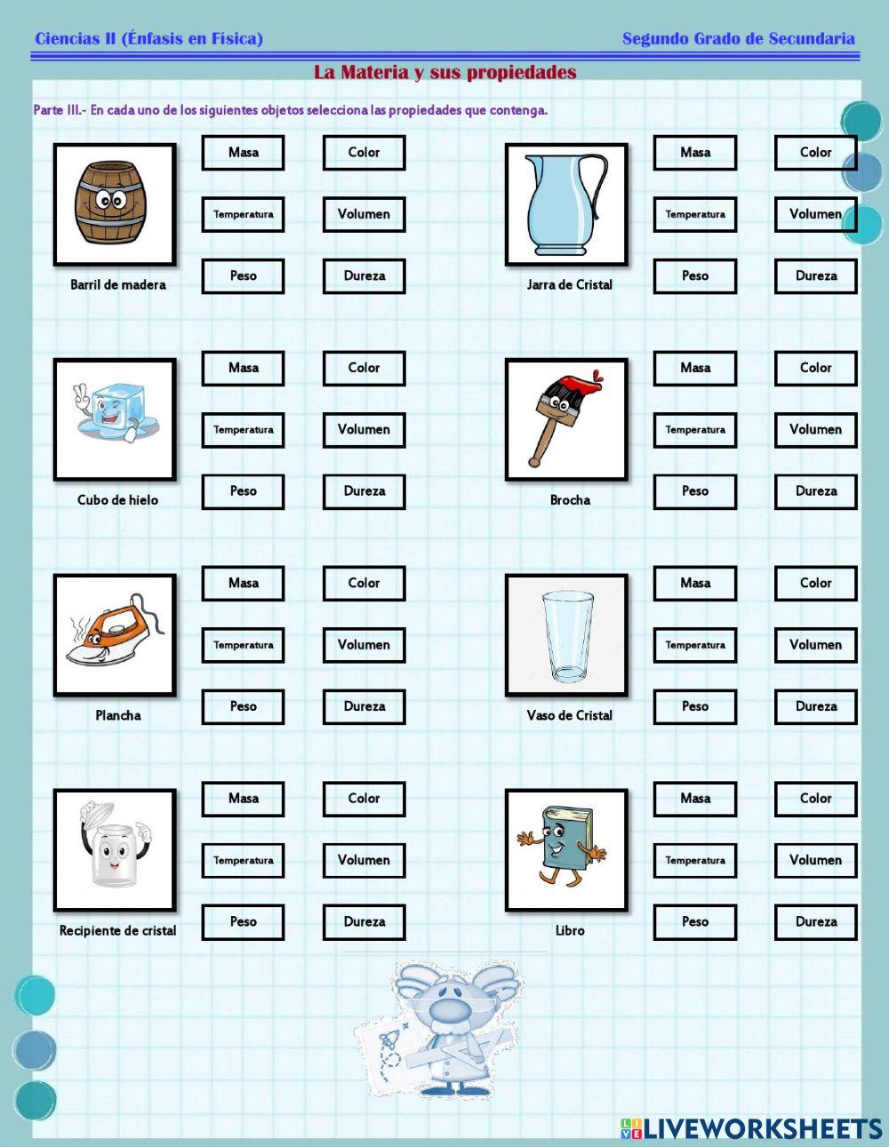 ESG127 Ciencias 2 - La Materia y sus propiedades -