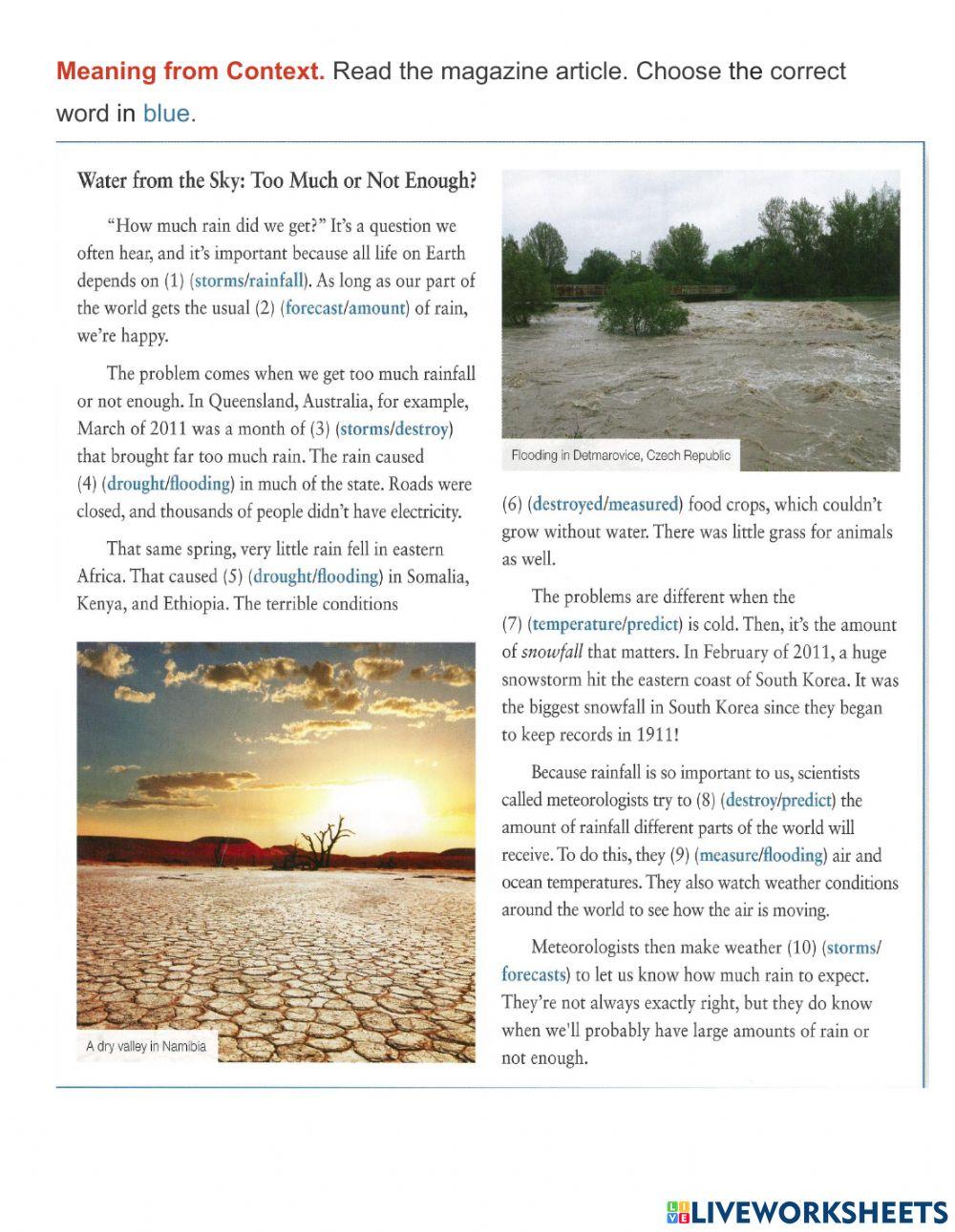 LST Vocab Unit 4 Lesson A