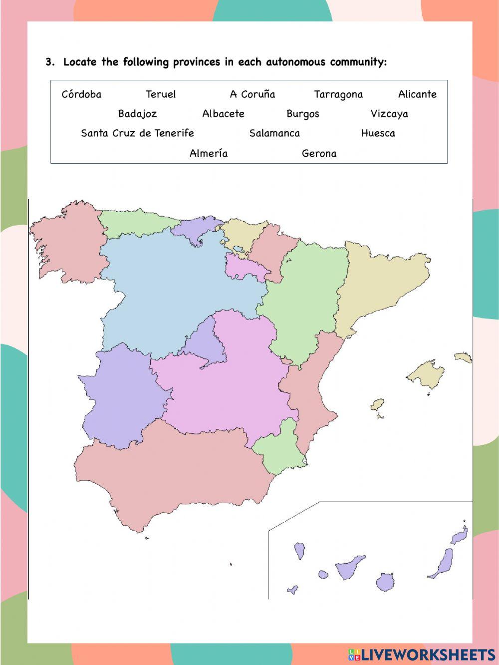 Spain (Separation of Powers and Political Organisation)