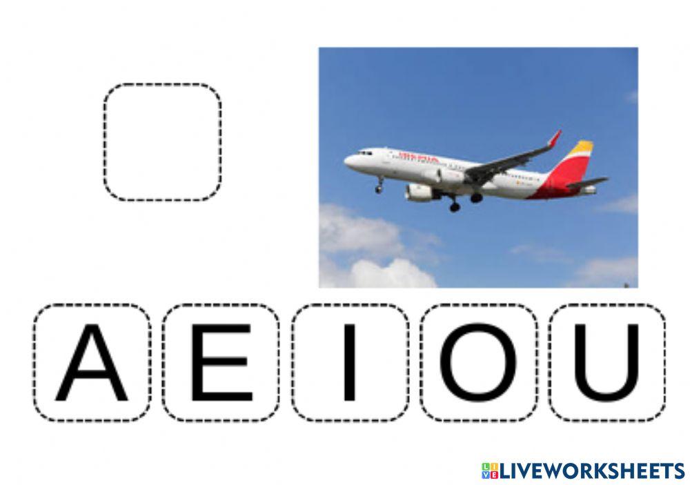 Identificación de vocales