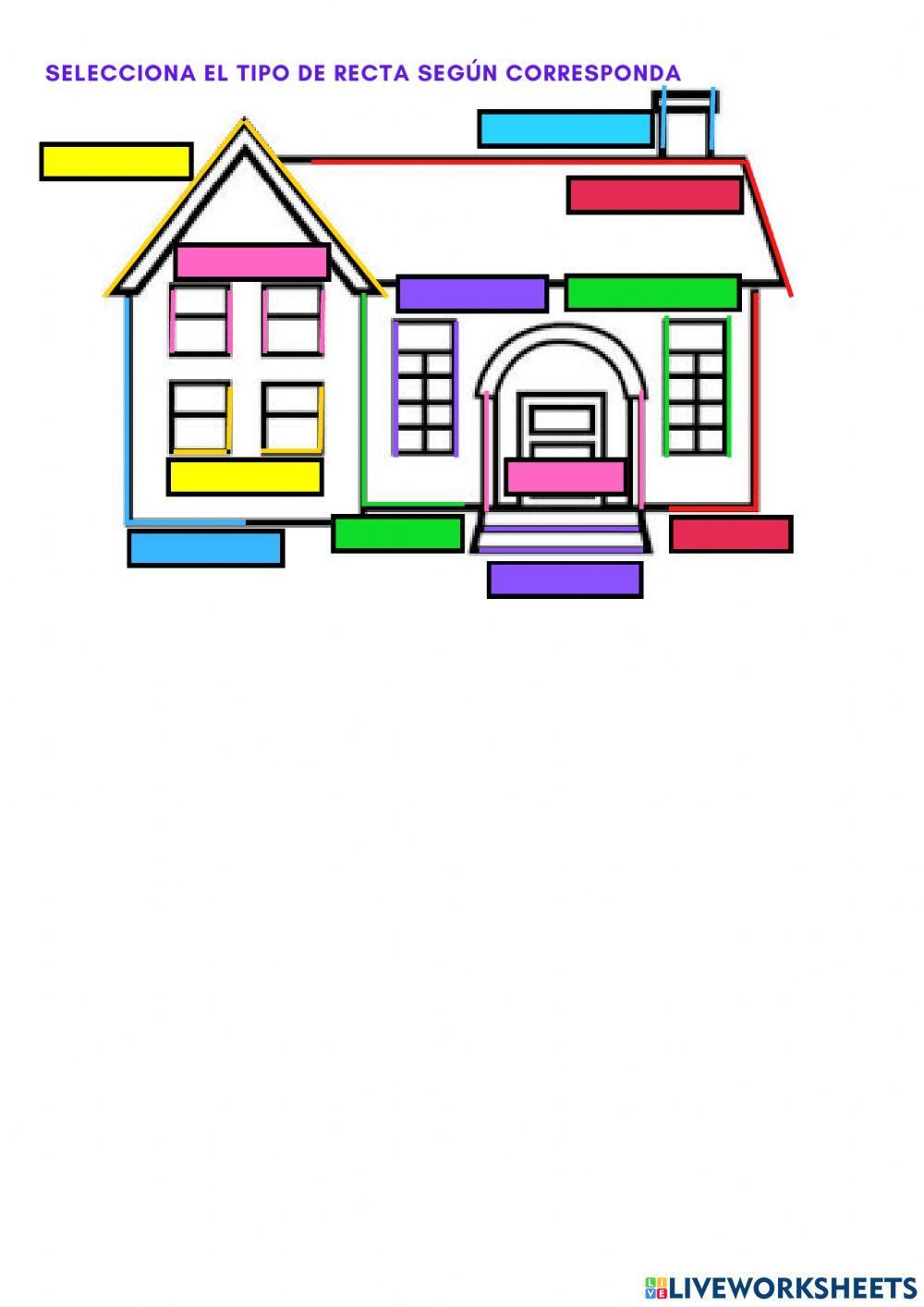 Los tipos de líneas y rectas