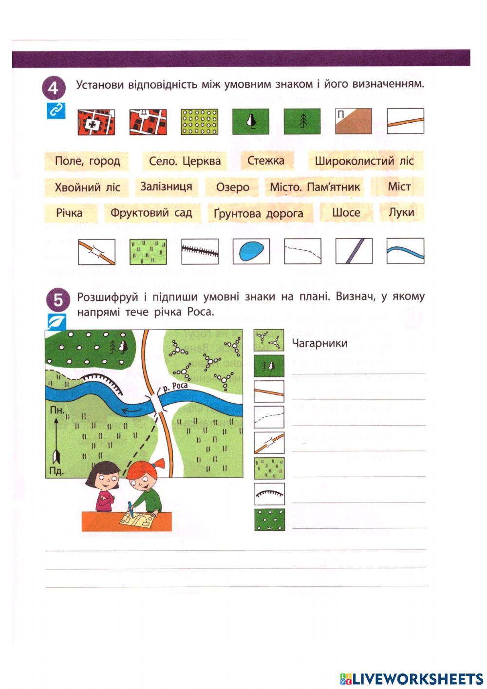 План місцевості