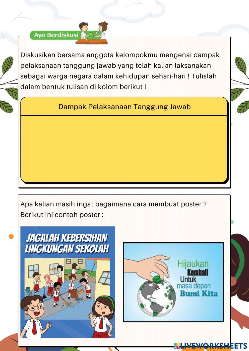 LKPD PKN Kelas VI (Hak, Kewajiban, dan Tanggung Jawab)