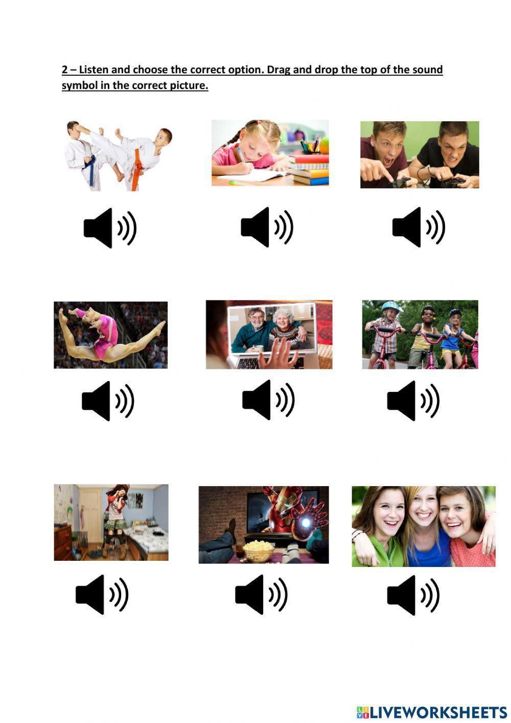 Que hiciste ayer listening practice