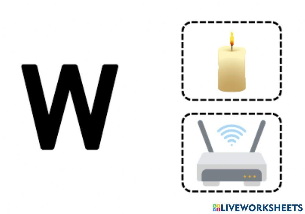 Reconocer letras del abecedario