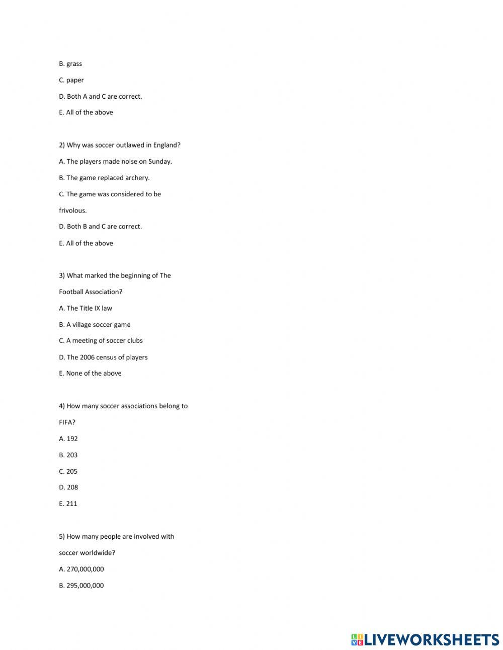 Physical Education Assignment: 1 