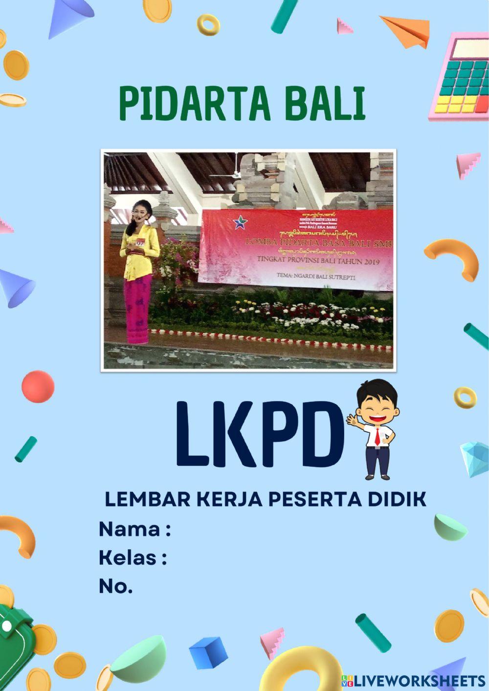 Lkpd pidarta