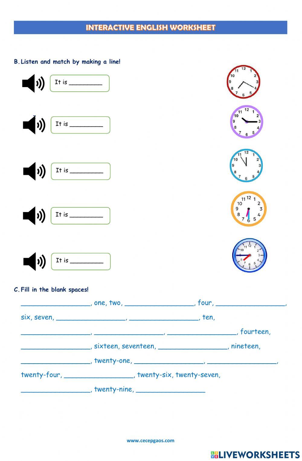 LKPD Interaktif Bahasa Inggris Tentang Telling Time LKPD Interaktif Bahasa Inggris Tentang Telling Time