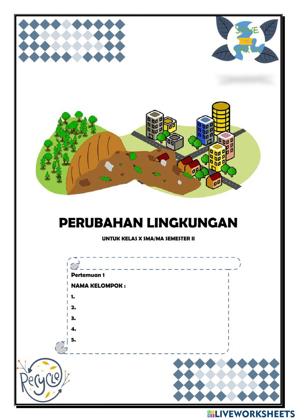 Perubahan Lingkungan I