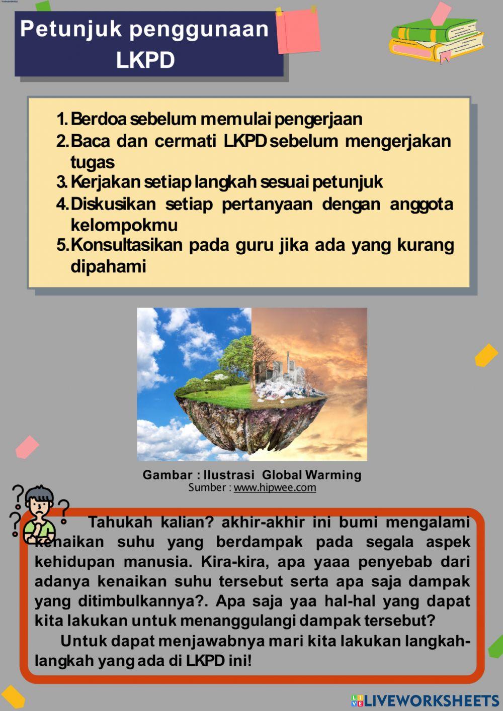 Proyek Poster Pemanasan Global