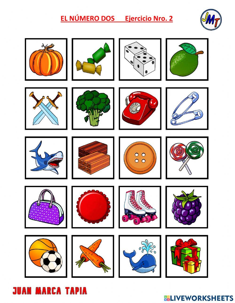 EL NÚMERO DOS  Ejercicios