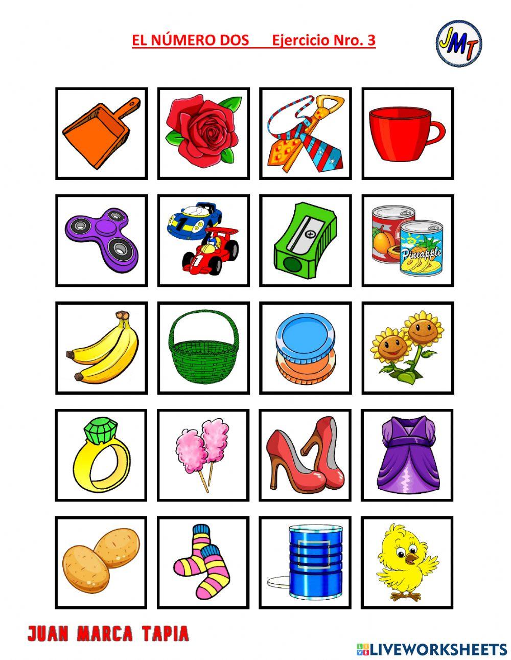 EL NÚMERO DOS  Ejercicios