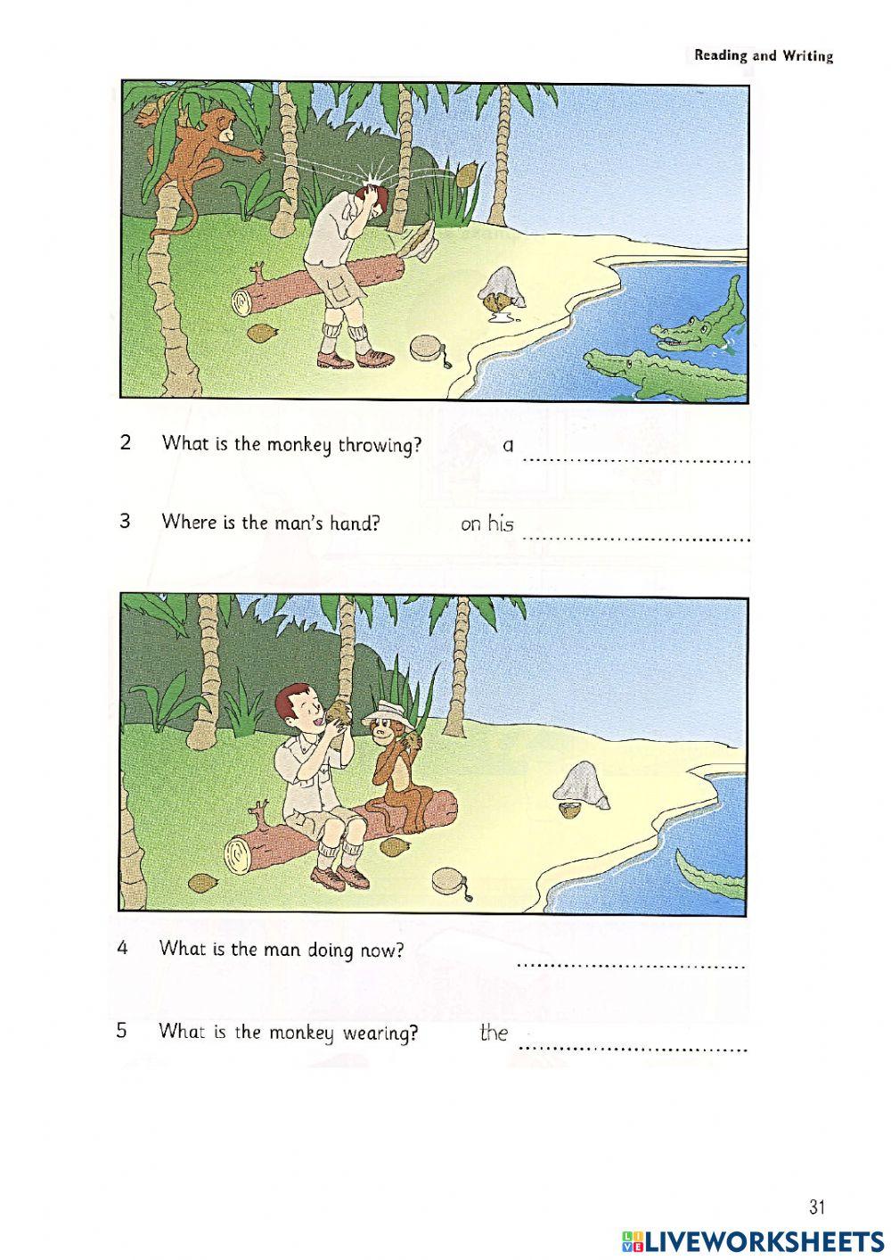 Explorer 2 - Big exam 2 - Reading and writing