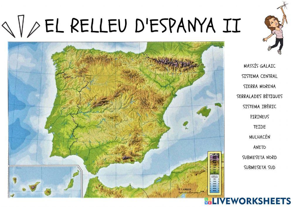 Relleu d'Espanya