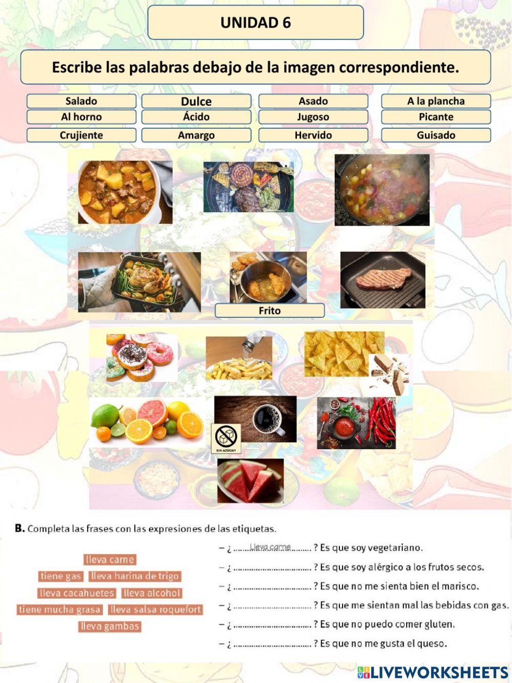 Sabores y métodos de preparación