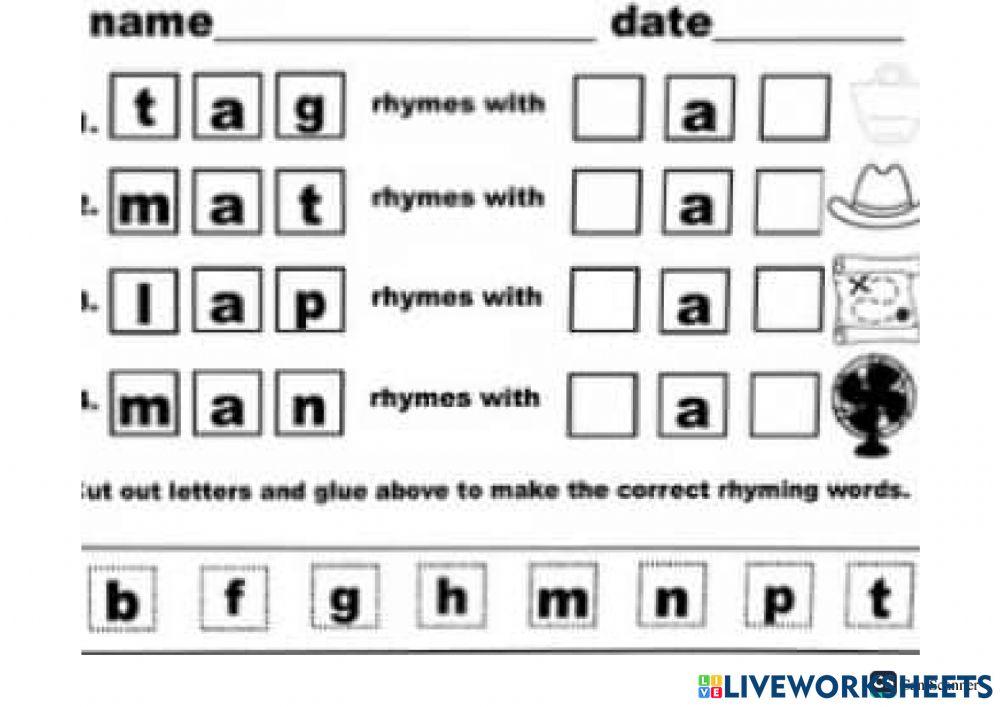 Rhyming words Rhyming words