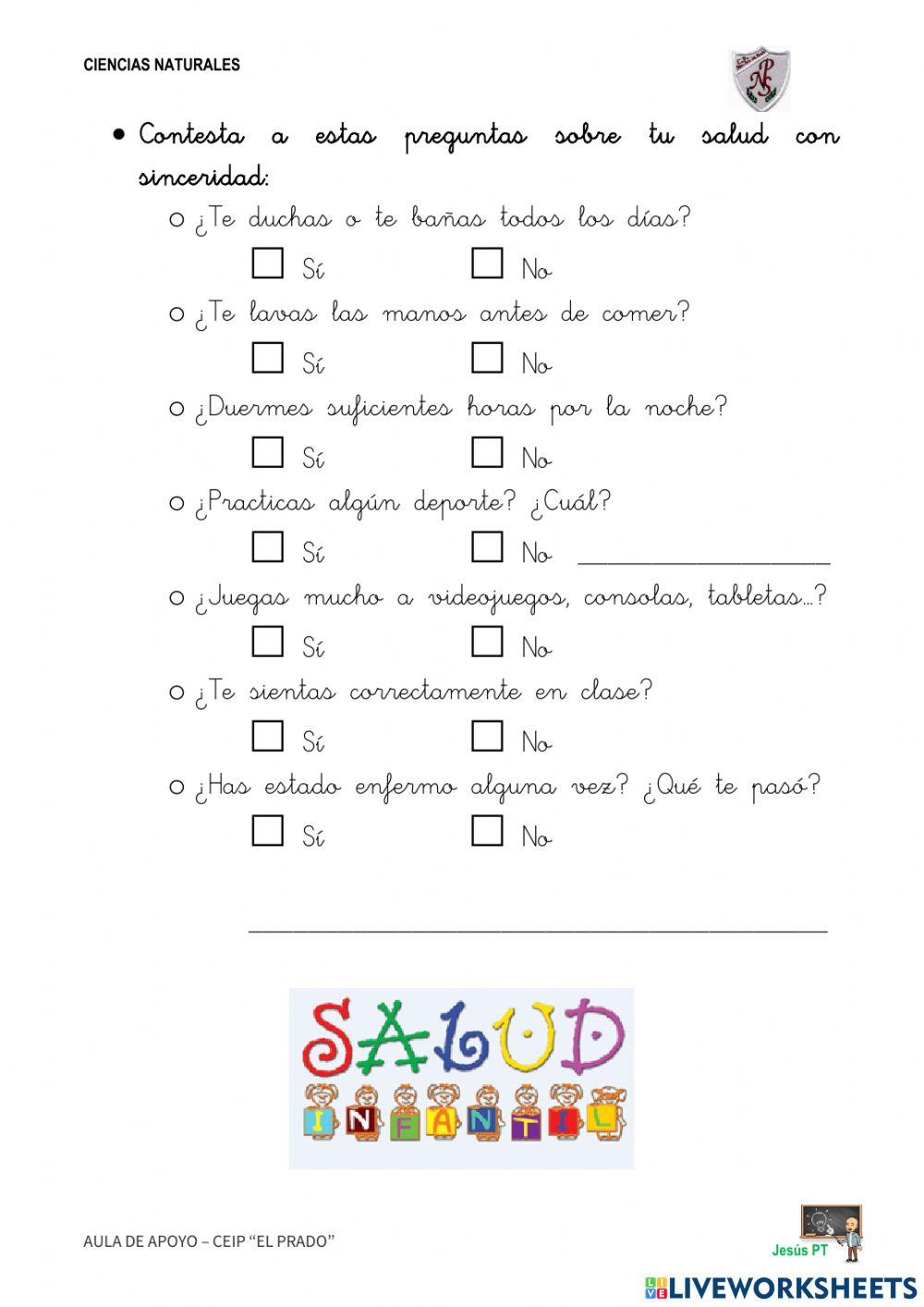 Ficha 9 Cuido mi cuerpo-1EP-Ciencias Naturales Ficha 9 Cuido mi cuerpo-1EP-Ciencias Naturales