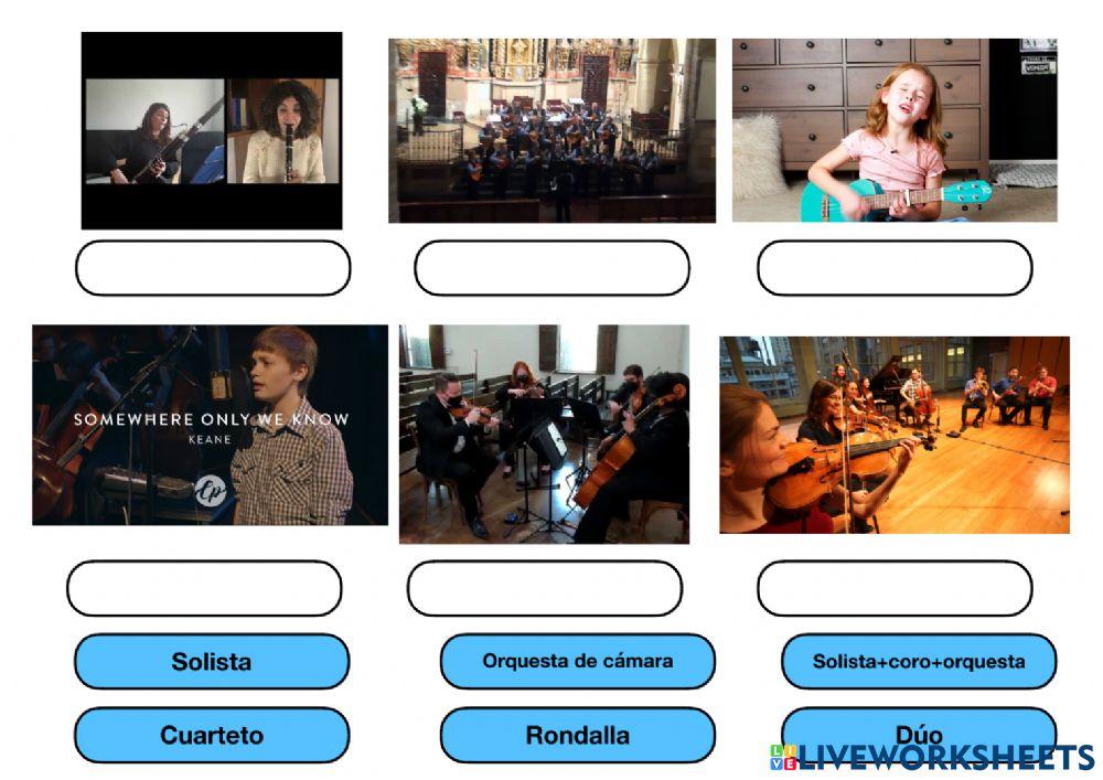 Agrupaciones musicales