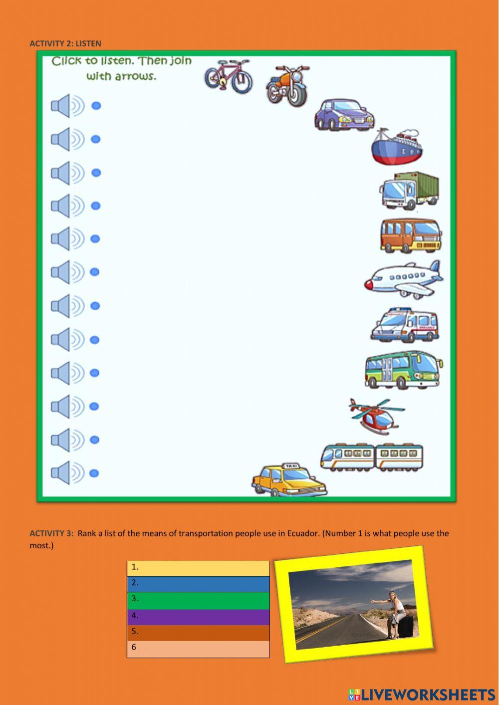 Means of transportation