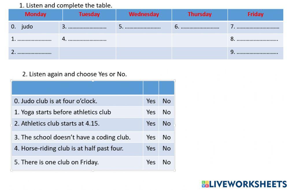 Prepare 1 WB unit 10