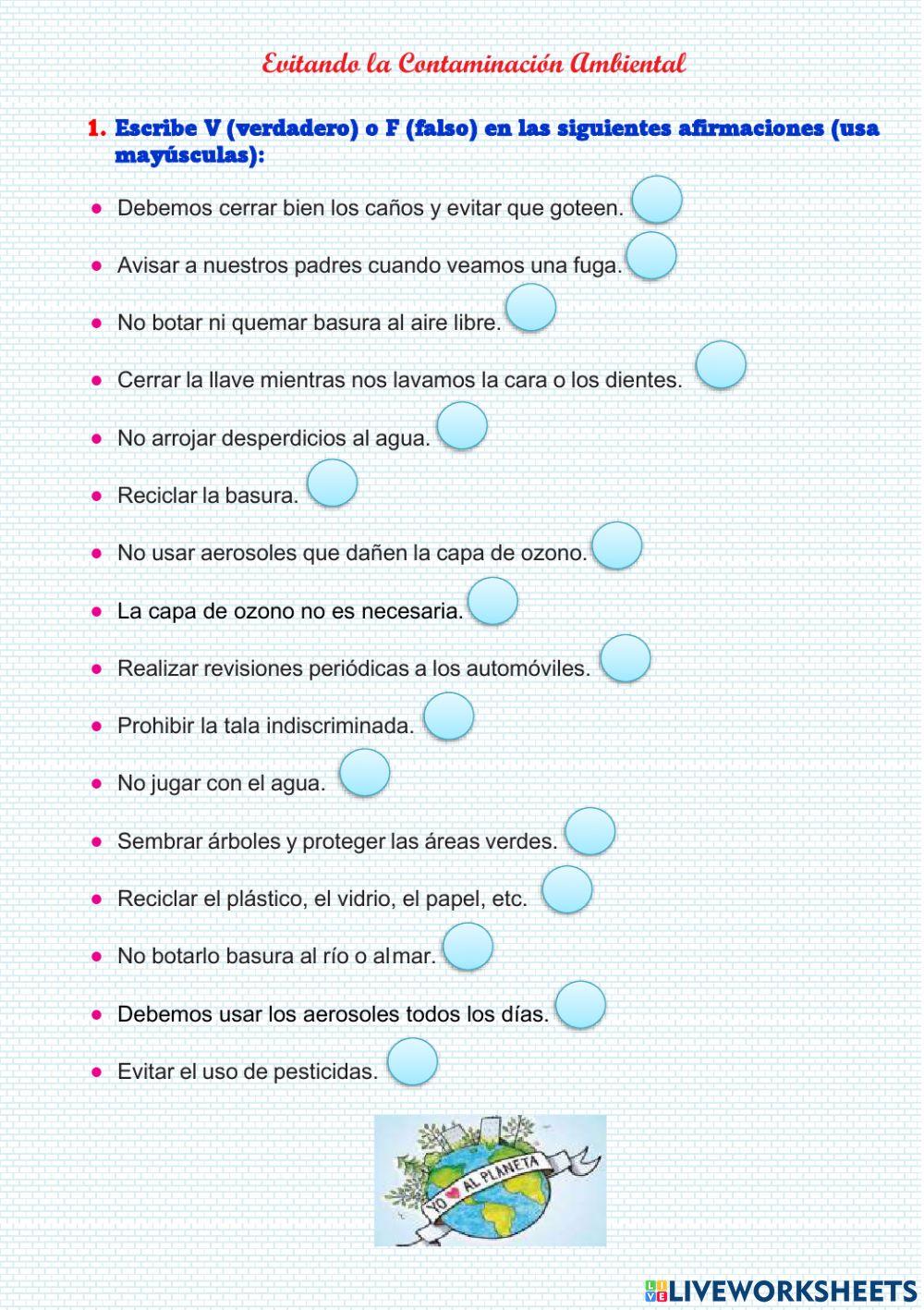 Elcuidado del ambiente