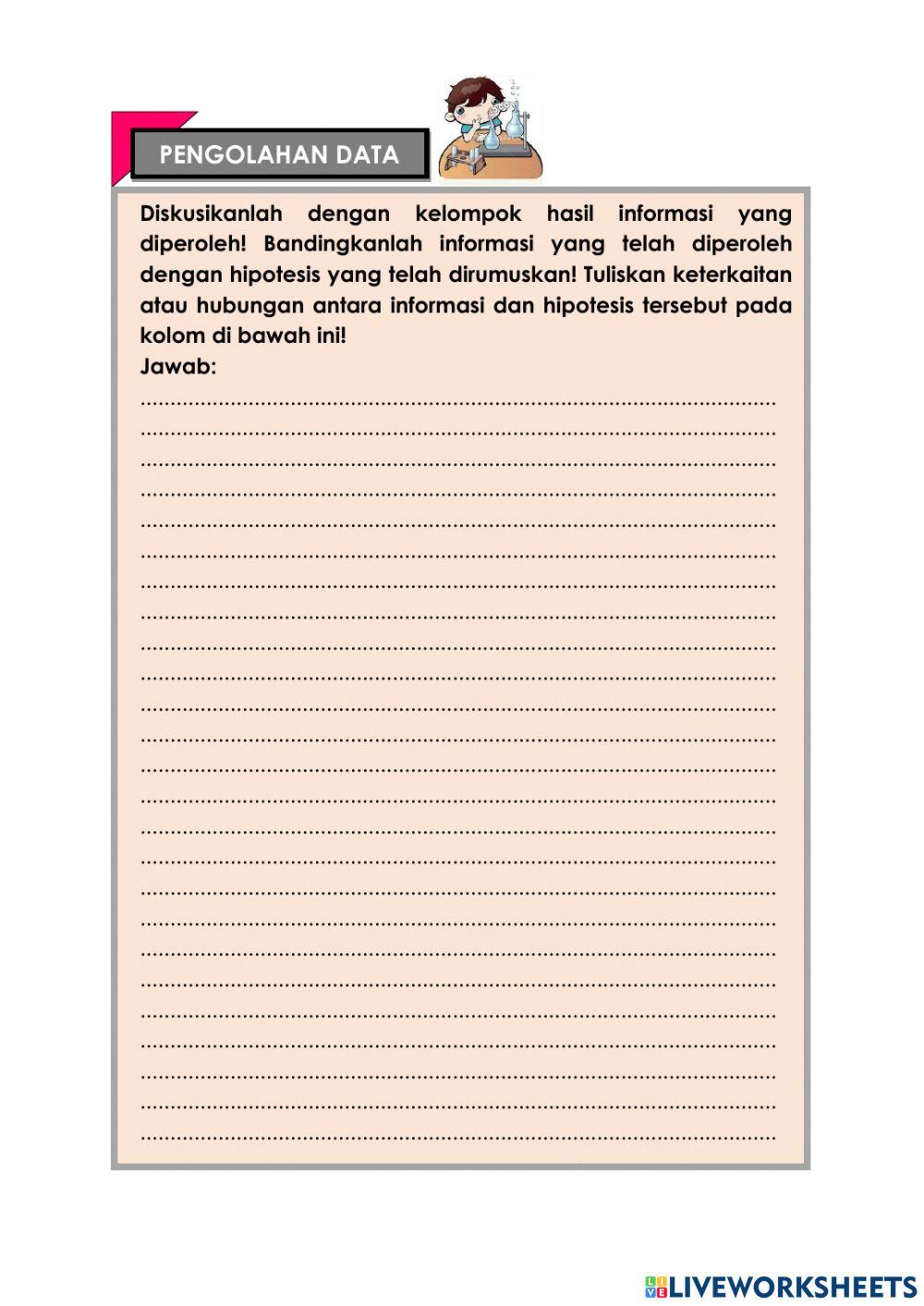 Lembar Kerja Peserta Dididk Kesetimbaangan Kimia