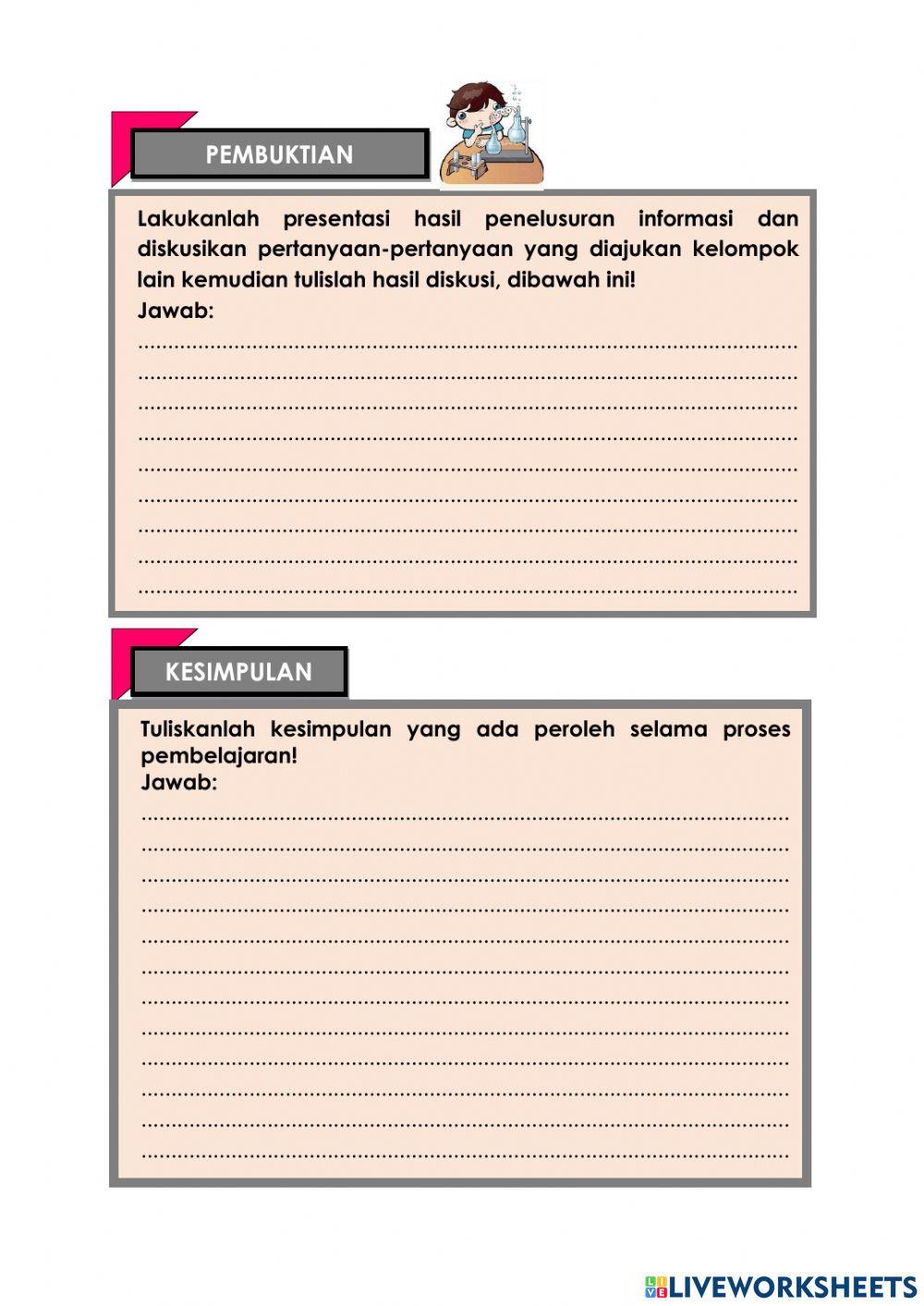 Lembar Kerja Peserta Dididk Kesetimbaangan Kimia