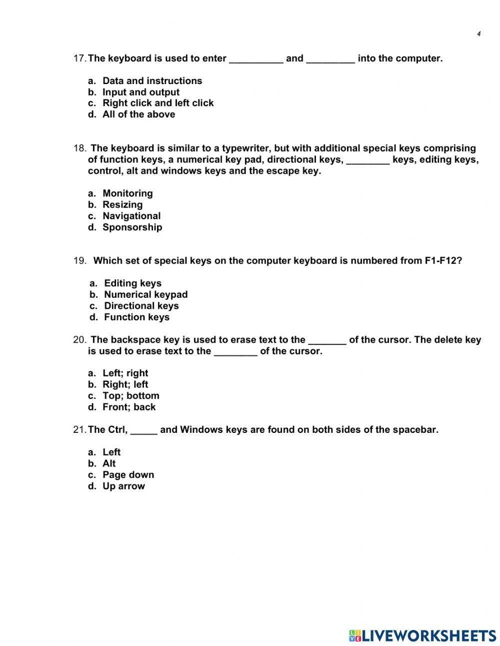 Software, Mouse & Keyboard