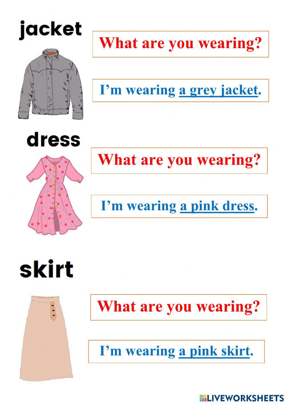 What are you wearing for grade 4-5