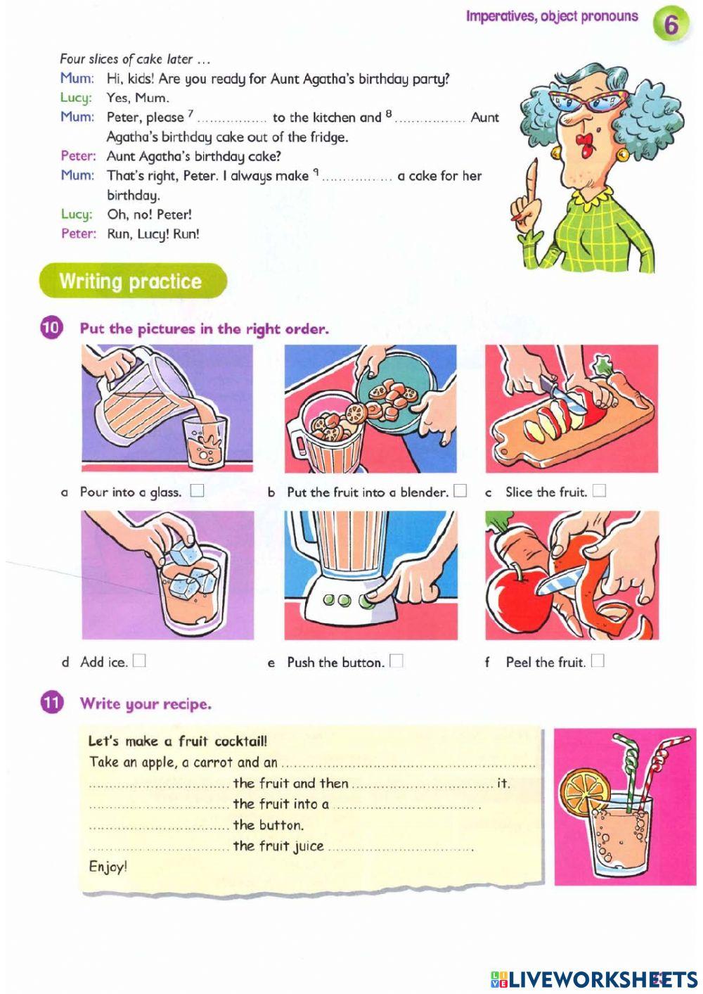 Idict 2 - Unit 4 - Lesson 8: grammar