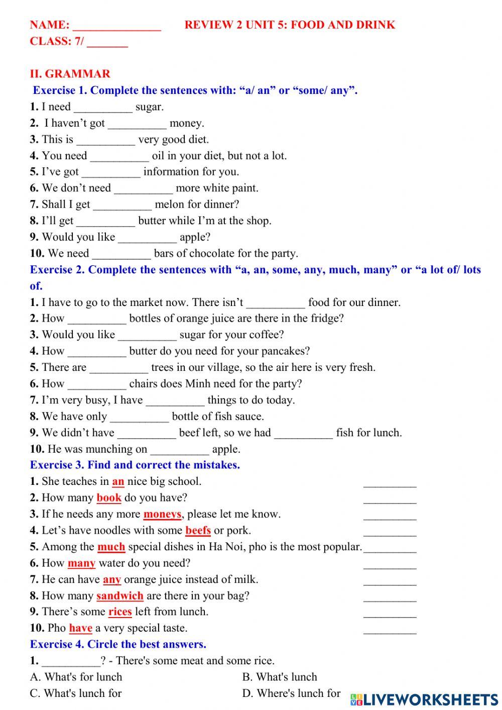 English 7 global unit 5 review 2