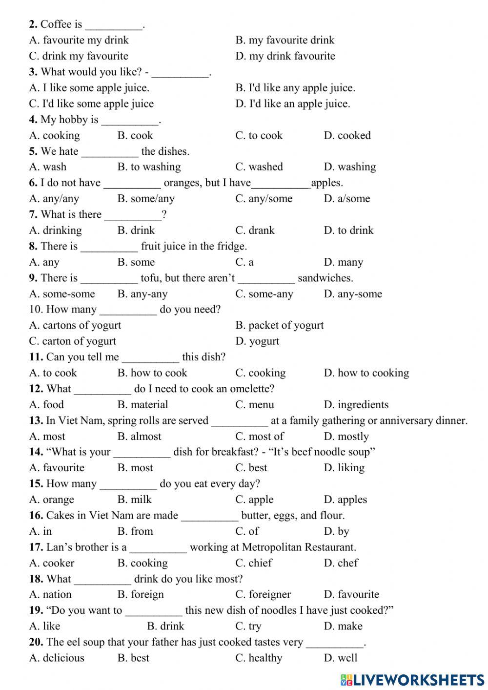 English 7 global unit 5 review 2