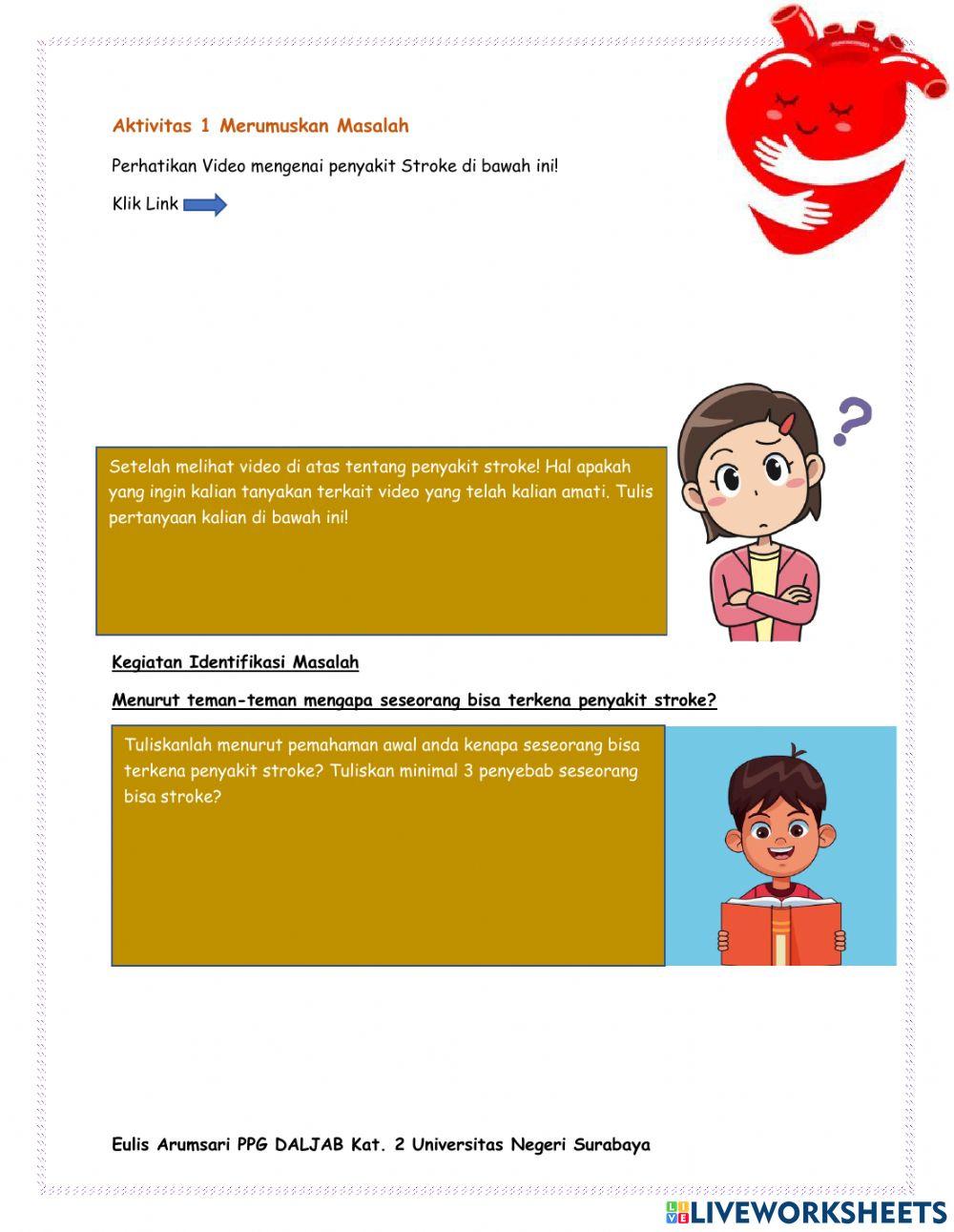 LKPD Gangguan-Kelainan Sistem Peredaran Darah Manusia