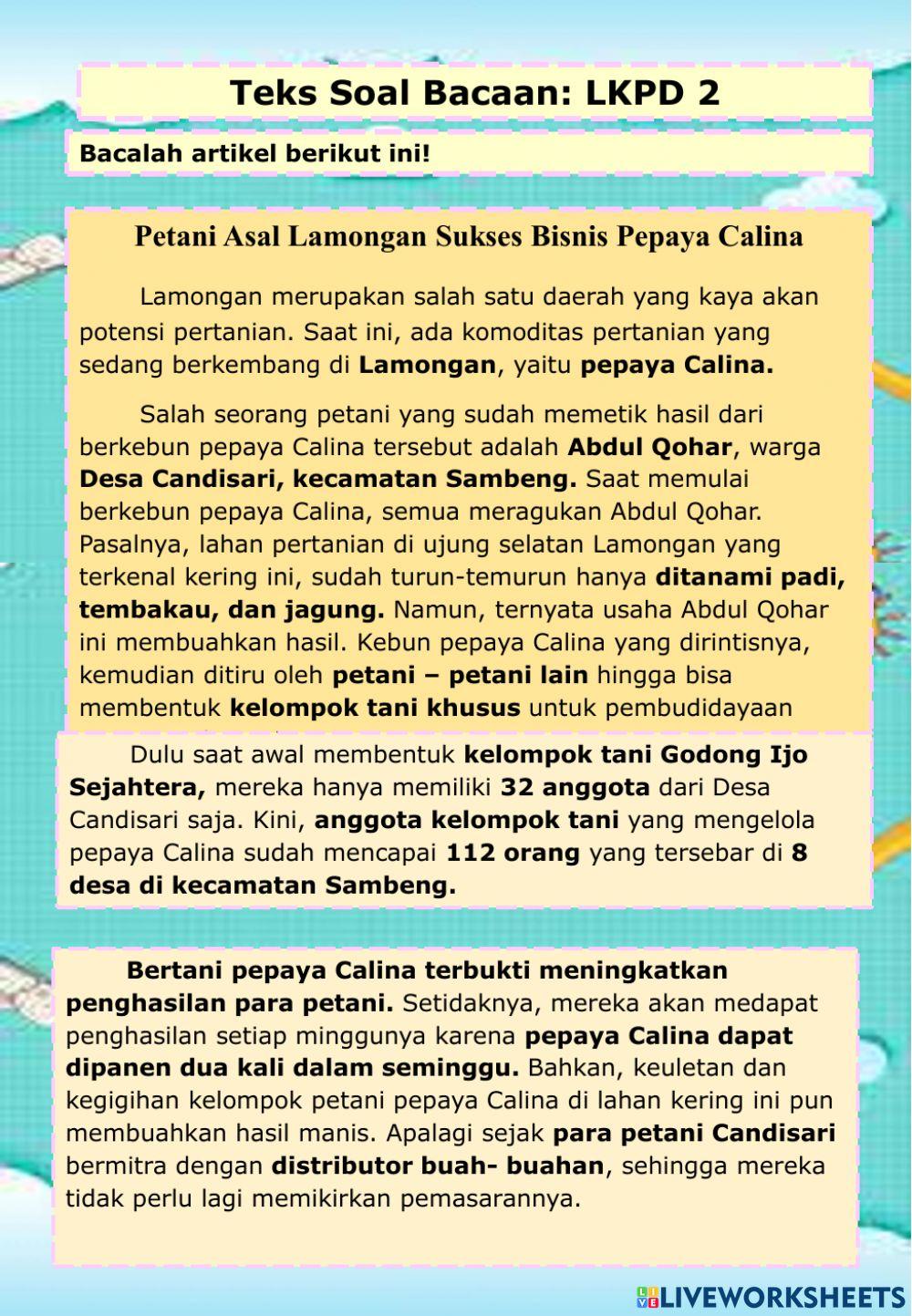 Interaksi Manusia dengan Lingkungan