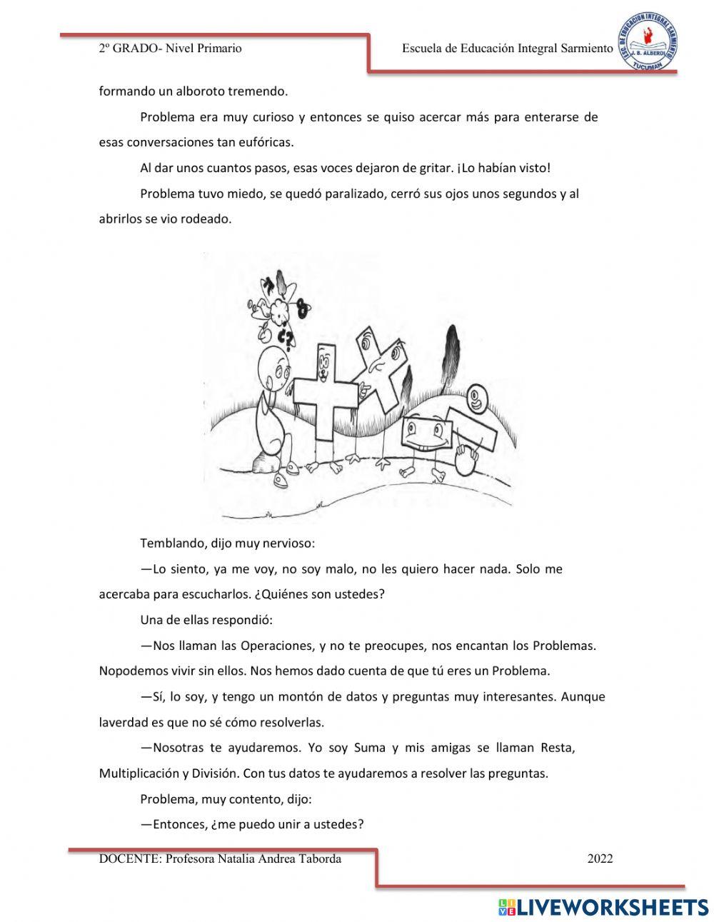 Un personaje triste llamado Problema