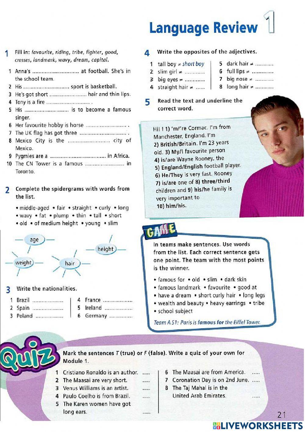 Prime time 1 SB p. 21