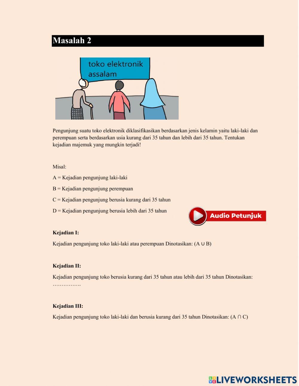 Peluang kejadian majemuk