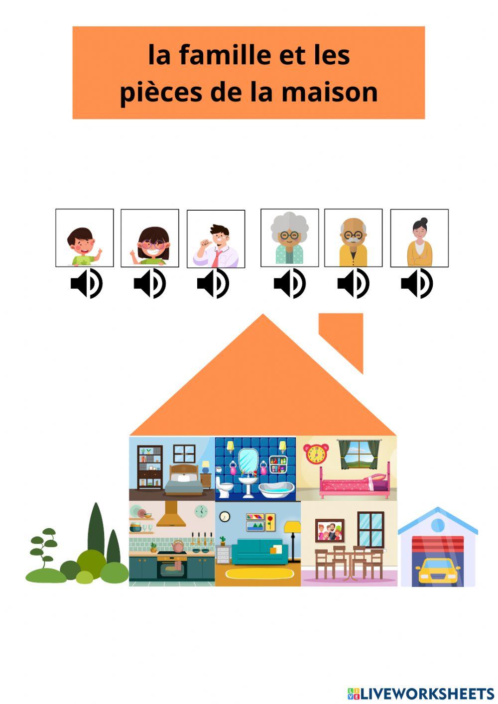 La famille et la maison