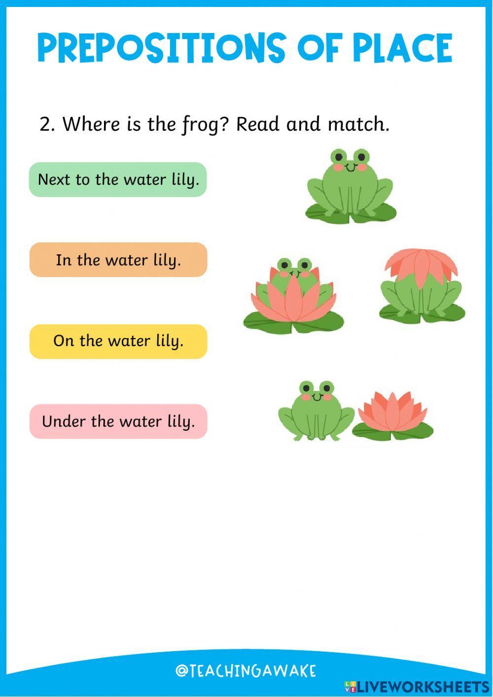 Prepositions of Place