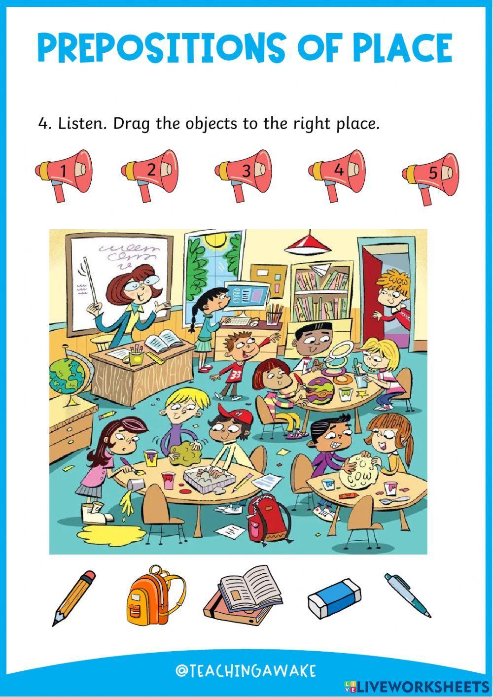 Prepositions of Place