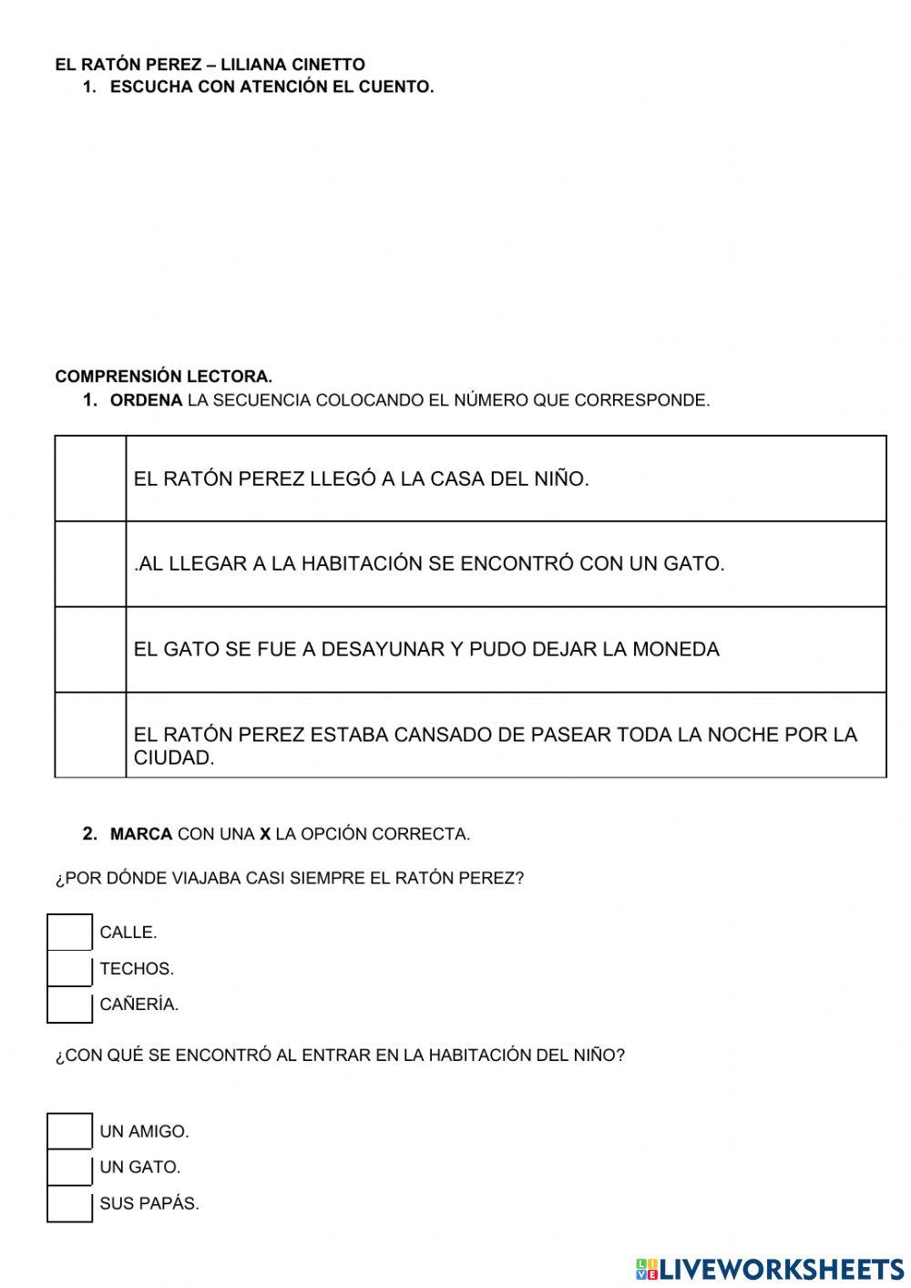 El ratón perez - liliana cinetto