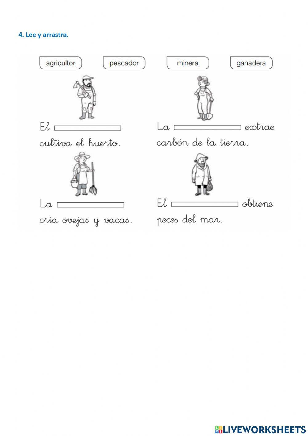 Trabajos en la naturaleza