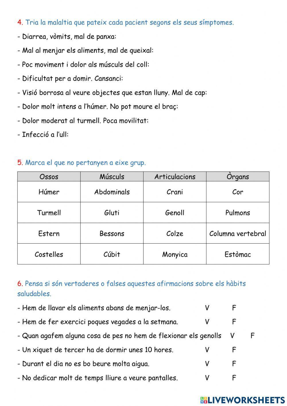 Ens coneixem per a estar sans