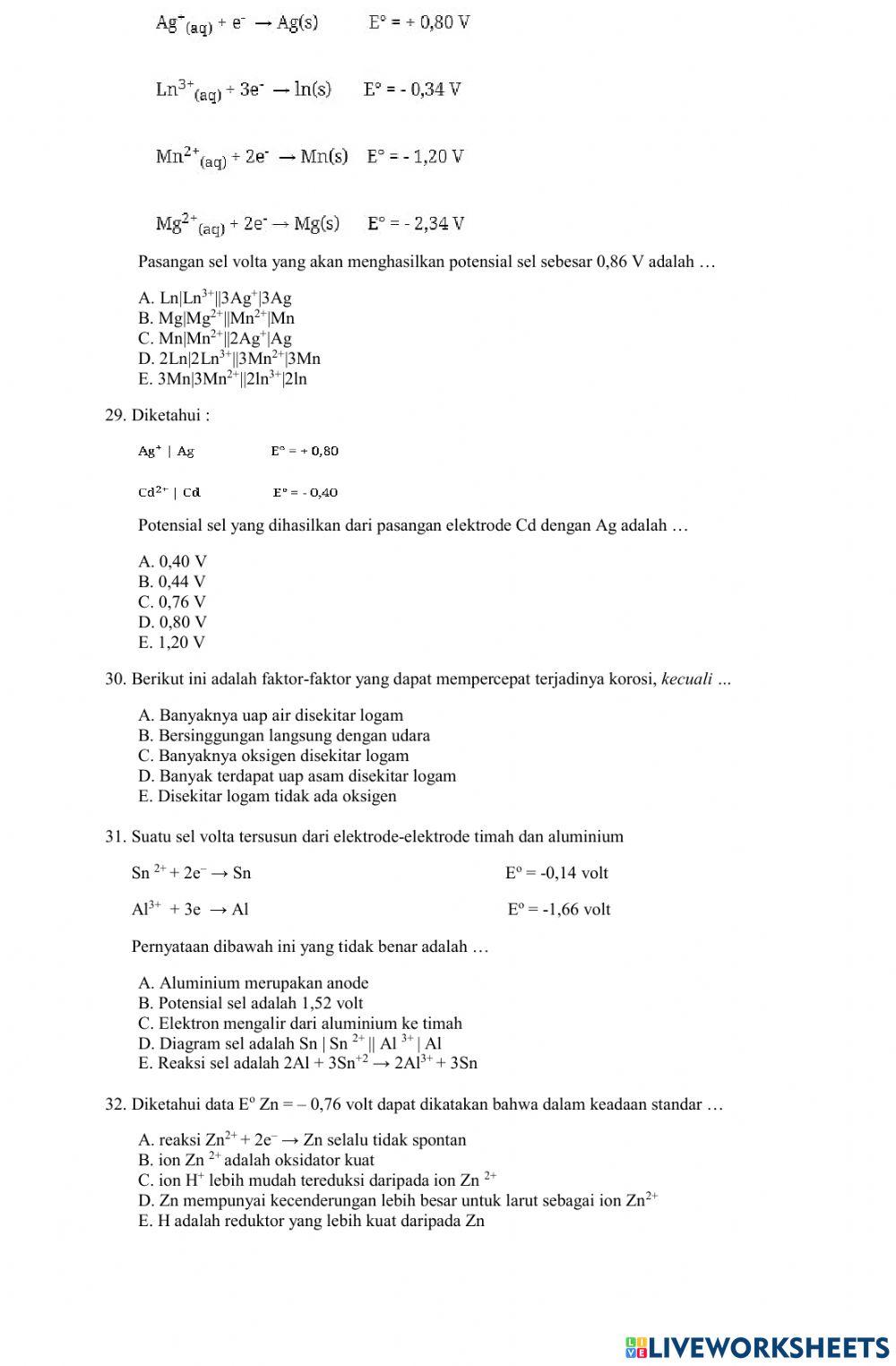 Pas ganjil kimia kls xii 2022