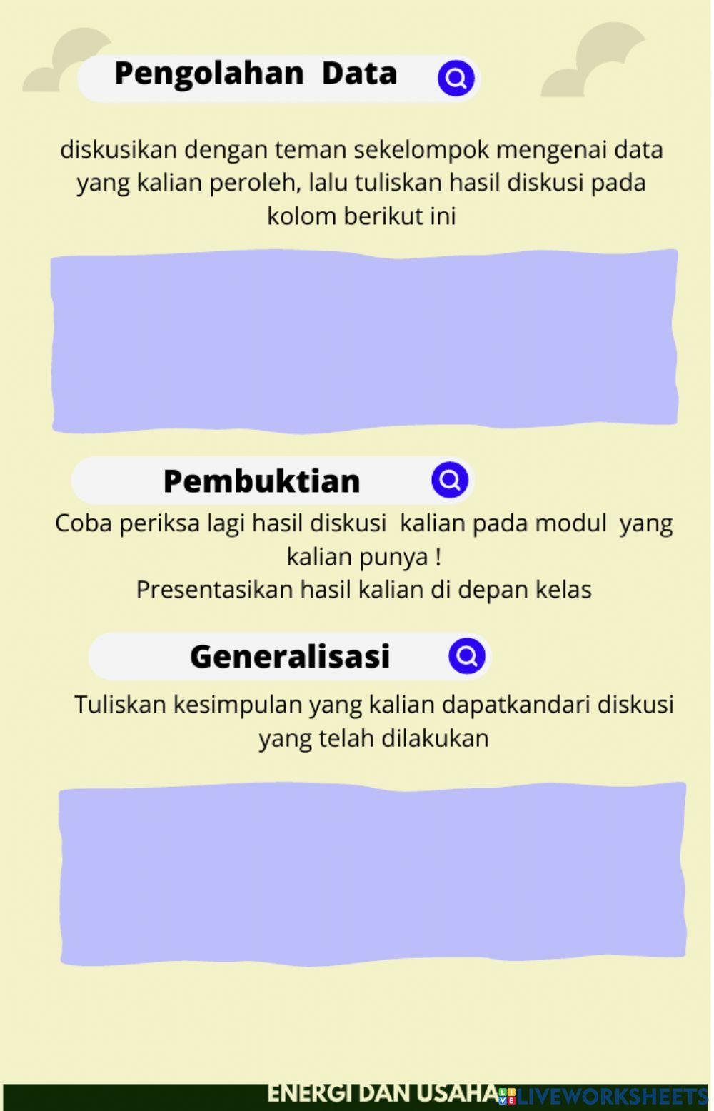 LKPD Energi dan Perubahannya