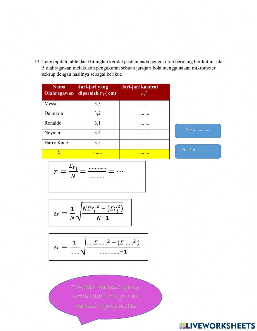 Ujian semester ganjil