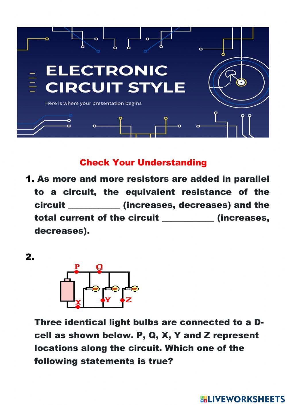 Connection ressistrs