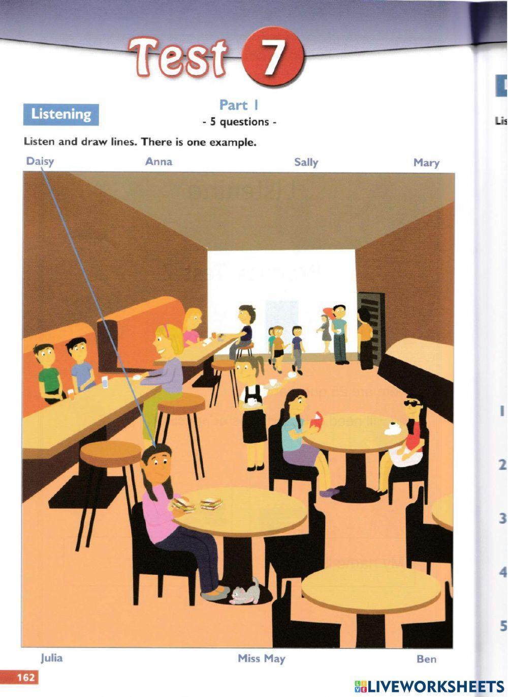 Succeed Movers Listening Test 7