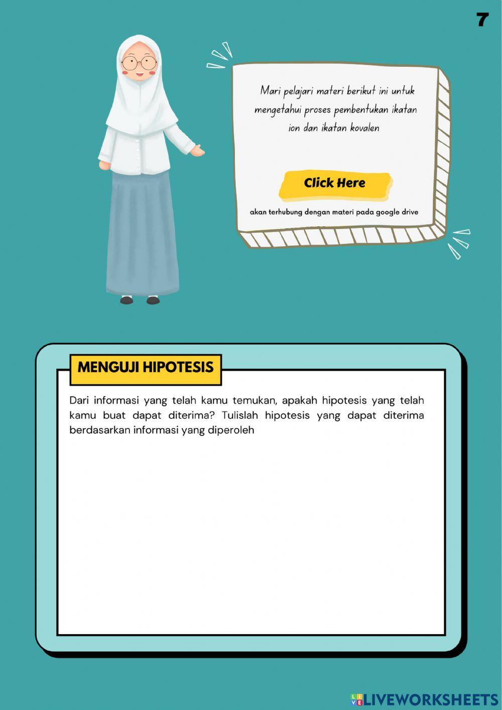 ELKPD IKATAN KIMIA (IKATAN ION DAN IKATAN KOVALEN)